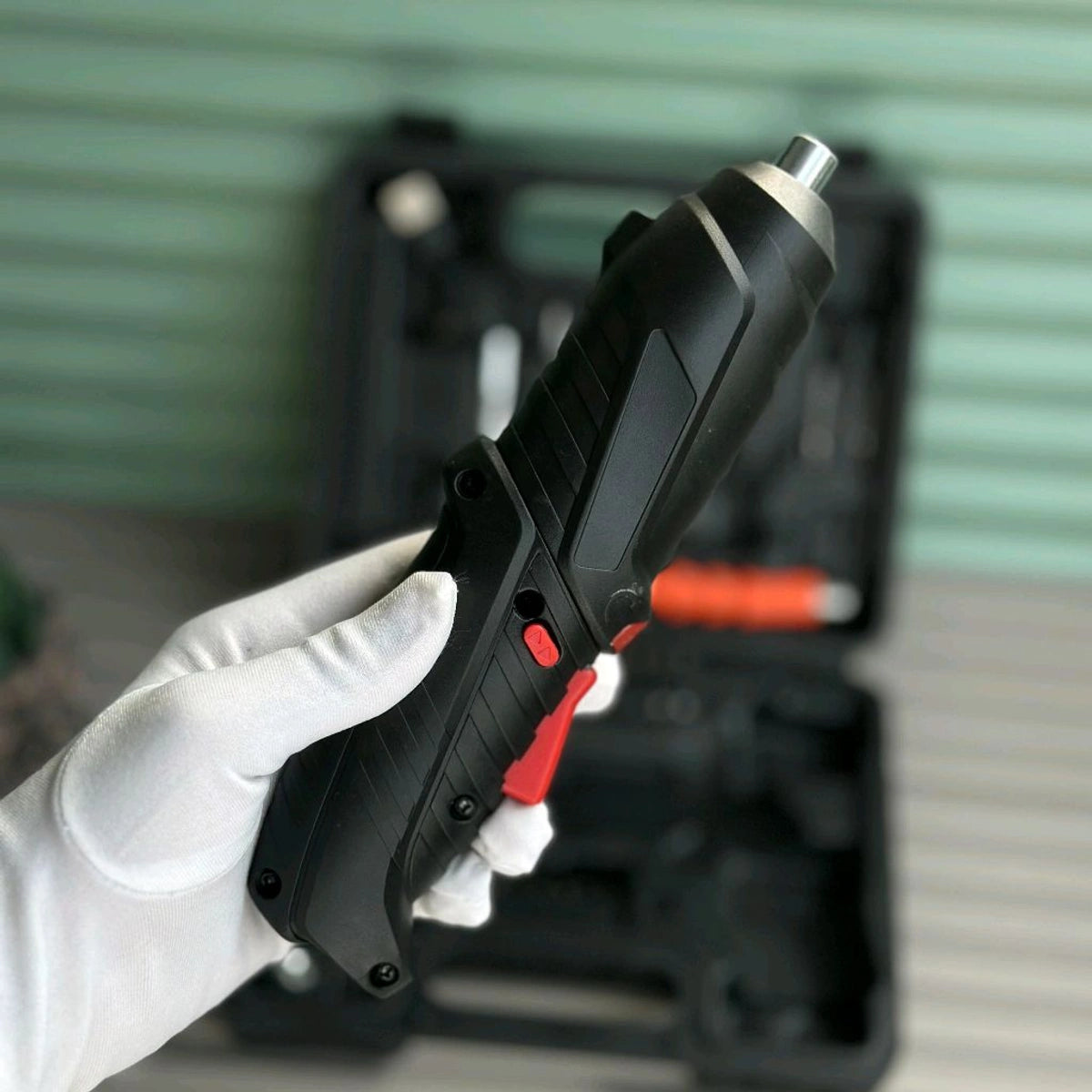 38-In-1 Cordless Rechargeable Screwdriver Drill Kit With LED Light & Flexible Shaft – USB Charging – Portable Toolbox Set For DIY, Home, And Car Repairs