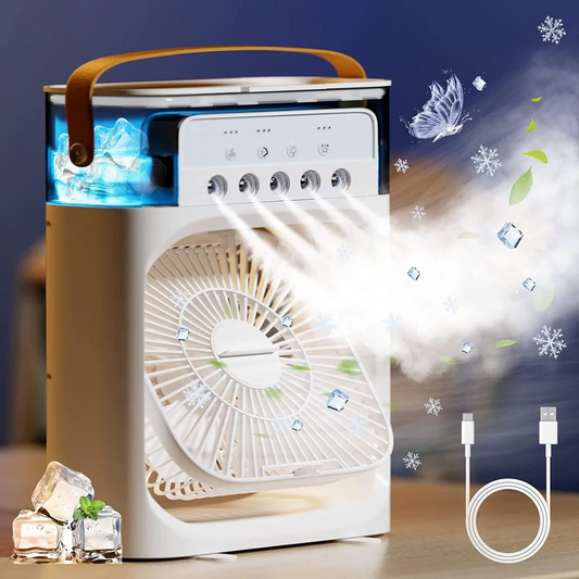 Portable Air cooler Table fan with humidifier