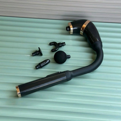 Fascia Gun Deep Tissue Massage Gun – 6 Speed | 4 Massage Heads | Muscle Relaxation & Pain Relief